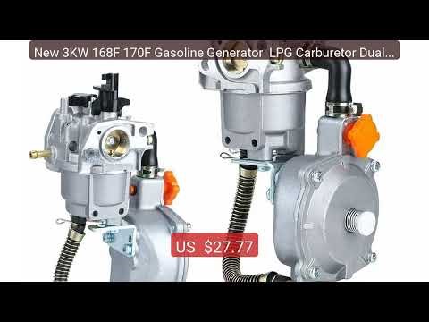 New 3KW 168F 170F Gasoline Generator LPG Carburetor Dual F... — Top Pick 2026 | Unbeatable Price!