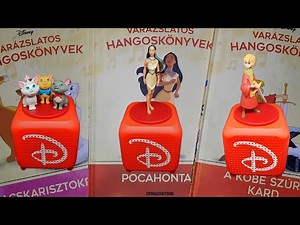 De Agostini - Disney hangoskönyv - 26,27,28 rész (Macskarisztokraták, Pocahontas, A kőbe szúrt kard)