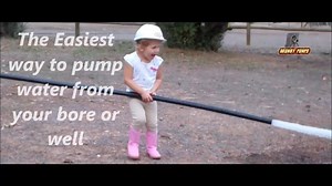 Easy, Safe, Reliable diy bore/well pump. The Brumby Pump is versatile and child's play to install. So tough, it even cleans out silted, muddy bores and wells #waterwellpump, #borepump, #siltedbore, #waterbore, #waterwell | Brumby Pumps