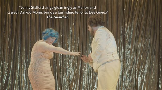 Take a peek into our bright and inventive production of Manon Lescaut🎭 Puccini’s breakthrough hit is packed with memorable music and heartbreaking drama, on tour across England through May!🎶 Next up, York! | English Touring Opera