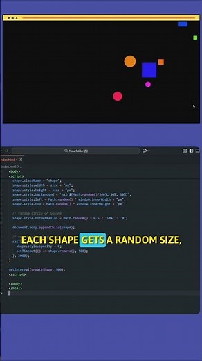 Don’t Miss This Cool JavaScript Animation #javascript