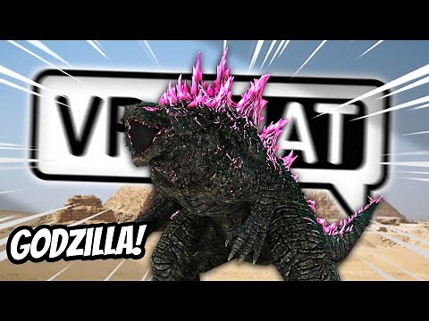 GODZILLA TAKES ON KONG IN VRCHAT! | Funny VRChat Moments (ft. ‪@ZeCyberChimp‬)