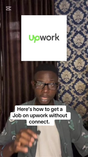 Here’s how to land a job as a freelancer on upwork without using connect. #freelancers #remotejob