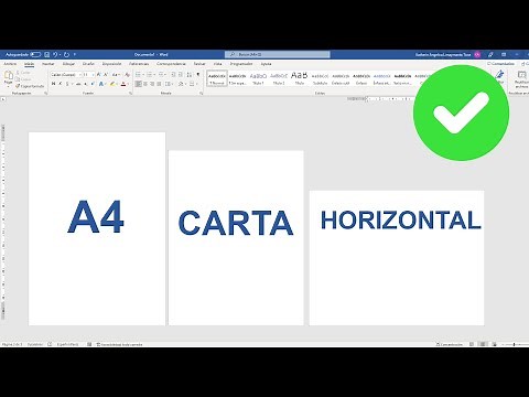 HOW TO CHANGE THE PAGE SIZE AND ORIENTATION IN WORD