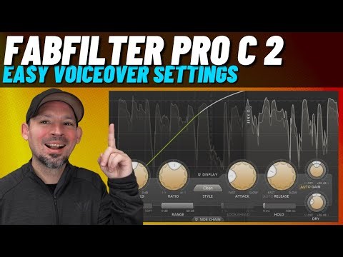 Fabfilter Pro C2 Compressor VoiceOver Settings | This Is The best Simple Pro C2 Tutorial on Youtube