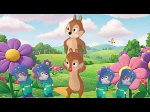 Scenes of chip and dale in mickey mouse clubhouse