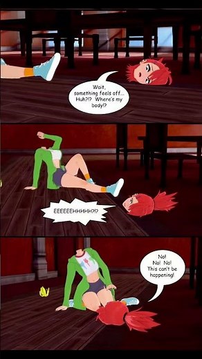 headless girl Frankie Foster 3D comic
