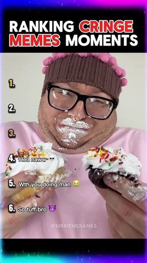 Ranking Cringe Moments 🥀 #ranking #cringe #memes #funny #shorts