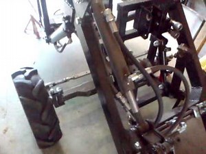 tracteur artisanal , homemade tractor