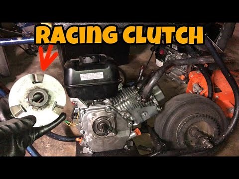 Mini Bike Clutch Upgrade! Max Torque Into a Race clutch