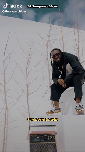 I’m born to win🏆 #timaya #afrobeats #timayarchives #lyricsvideo