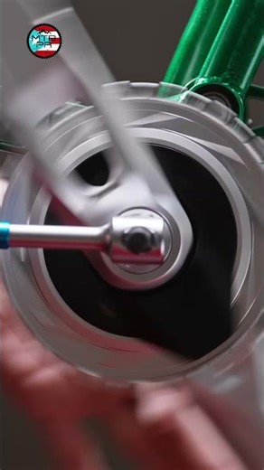 DIY Bike Crankset Upgrade: Step-by-Step Assembly Guide! #shorts