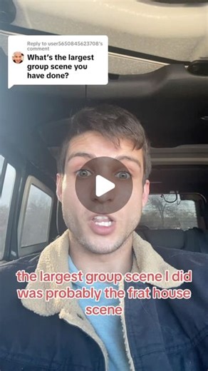 Zane Robinson on Instagram: "The largest group scene 🎬 👀 #largest #scene #group #film"