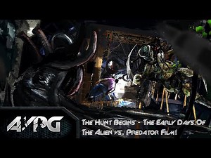 The Hunt Begins - The Early Days Of The Alien vs. Predator Film!