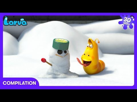 Larva - ¡Guerra de nieve épica! | Dibujos Infantiles | WildBrain Garaje de Gadgets