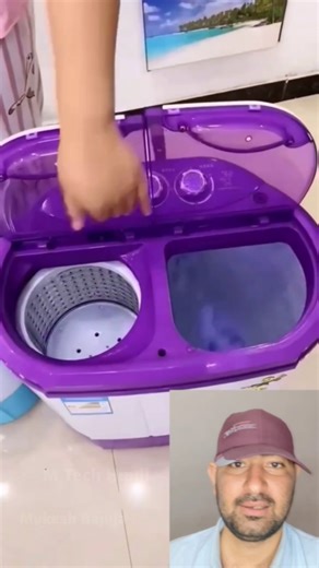 Portable Washing Machine #gadgets #products #washingmachine #shorts