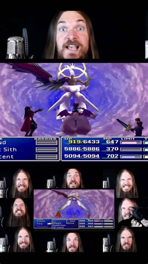 Final Fantasy 7 one winged angel pt. 3 🎵 #ff7 #finalfantasy7 #ffvii #onewingedangel #sephiroth