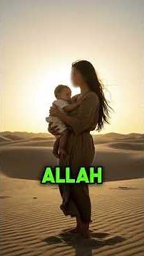 Why prophet Ibrahim left his family in the desert #islamc #religion #muslim #prophet