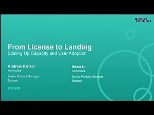 From License to Landing: Scaling Up Capacity and User Adoption