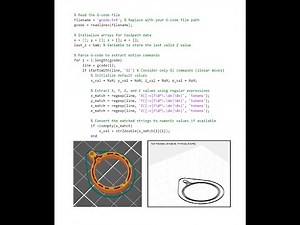 Animating 3D Printer Toolpath Gcode Using MATLAB Code Written by ChatGPT