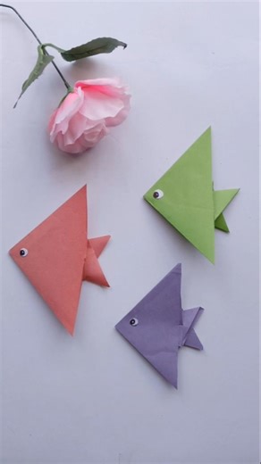 Diy paper fish 🐟 craft ideas 💡//easy crafts ideas with paper//