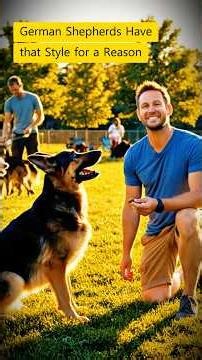 Why German Shepherds Walk Like That