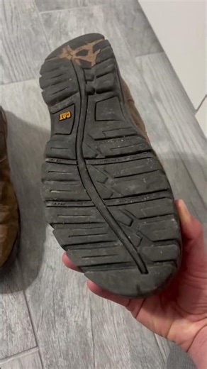 CAT men's steel toe boots, great for work! #ad #amazoninfluencer