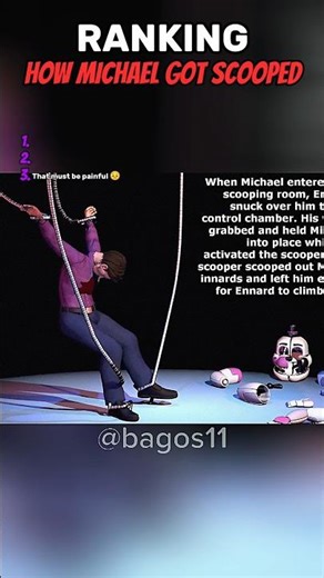 HOW MICHAEL AFTON GOT SCOOPED💀 #fnaf #shorts #horror
