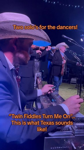 Real country music with twin fiddles and a steel guitar! Lmk what yall want to hear next! #jodynix #pedalsteel #steelguitar #Faronyoung #adamgoodale #countrymusic #texas #texasmusic #bobwillsday #turkeytexas #emmons #pushpull #twinfiddles