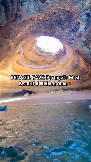 Inside Portugal’s Stunning Benagil Cave | Algarve Adventure