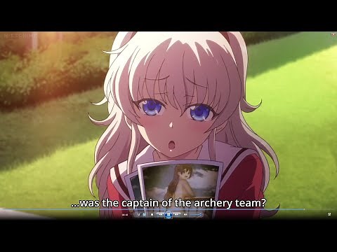 シャーロット2話 友利奈緒シーン