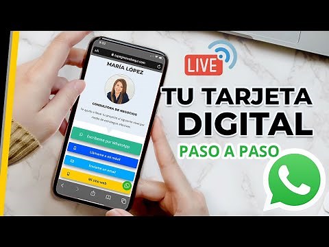 Cómo crear tu TARJETA DIGITAL de presentación paso a paso ▶︎ en Wordpress gratis / sin costo extra 👌