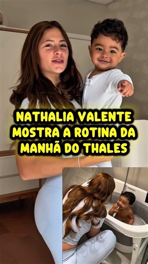MOSTREI A ROTINA DA MANHÃ DO THALES! BANHO E MUITA FOFURA