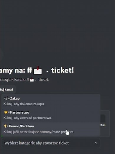 Najlepszy darmowy bot od Ticketów na #discord #shorts #discordbot #ticket #bot