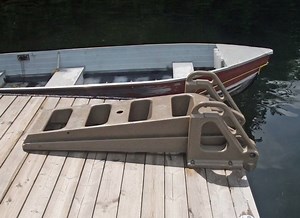 14K views · 4 comments | Durable, Great Looking, & Popular... That is our 5 Step Wide Flip Up Polyethylene Dock Ladder Grab YOURS Now! and get *FREE SHIPPING* Site to store at Home Depot! | Tommy Docks | Facebook