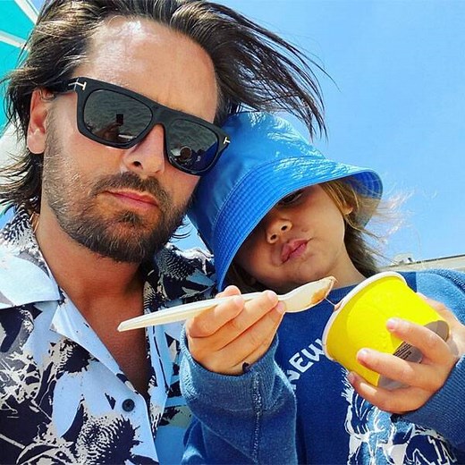 Scott Disick Proves Son Reign Is the "Cutest Boy in the World" in New Photo