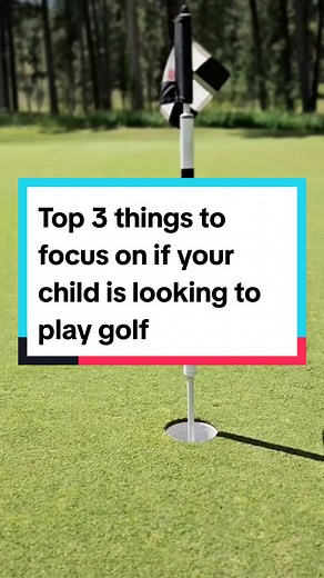 if you have a Child interested in the game or simply looking to give them a bump in the right direction, these are the top 3 things I would focus on as a PGA Professional and instructor. Putting, Grip, Finish Position⛳️ #golflife #golfer #golftips #sports #golfcoach #golflesson #juniorgolf #golftiktok