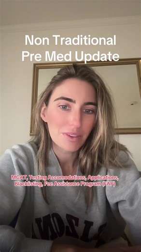 MCAT and Medical School Application Journey Update