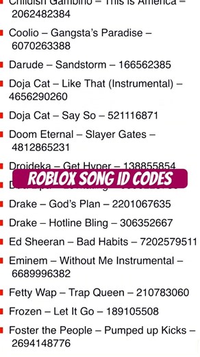 Roblox song id codes #roblox #song #music #shorts