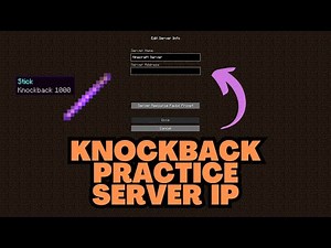 Minecraft Knockback Practice Server IP Address