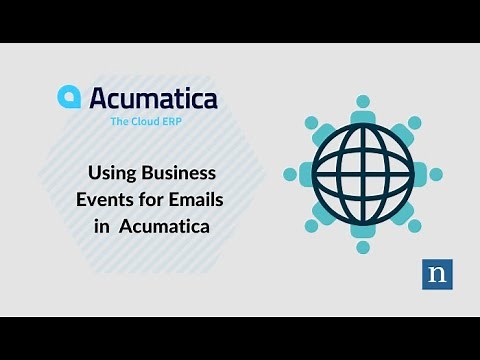 Using Business Events for Emails in Acumatica