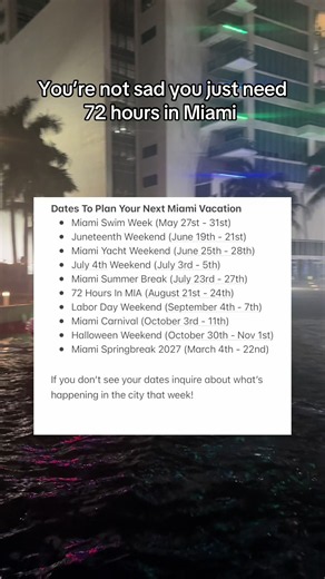 72 Hours in Miami: Your Ultimate Getaway