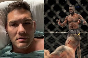 Chris Weidman gives an update on when he might recover from his leg injury