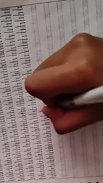 Mejorando mi caligrafía 13.