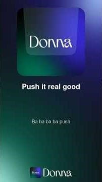Push it real good
