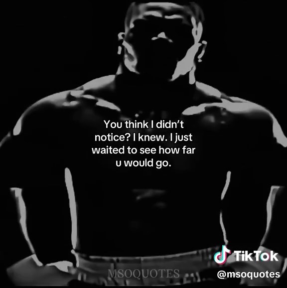 I knew. #msoquotes #real