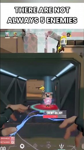 there are not always 5 enemies #valorantmemes