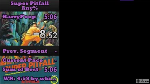 Super Pitfall Any% Speedrun Tutorial