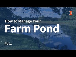 Rural Pond Management Webinar