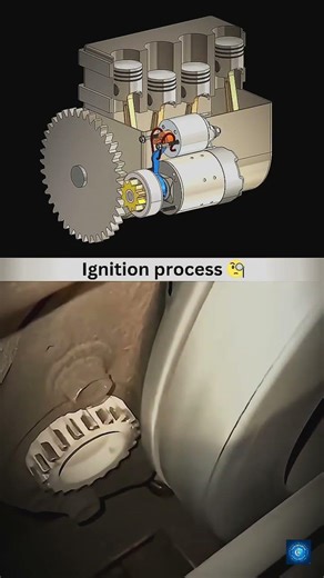 Ignition Process Explained | How an Engine Starter Motor Works ⚡